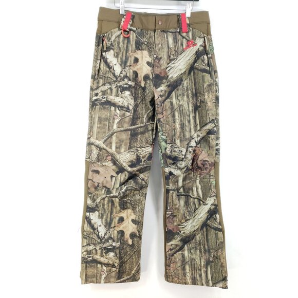 Mossy Oak Womens Camouflage Hunting Pants With Red Accents - Picture 1 of 8
